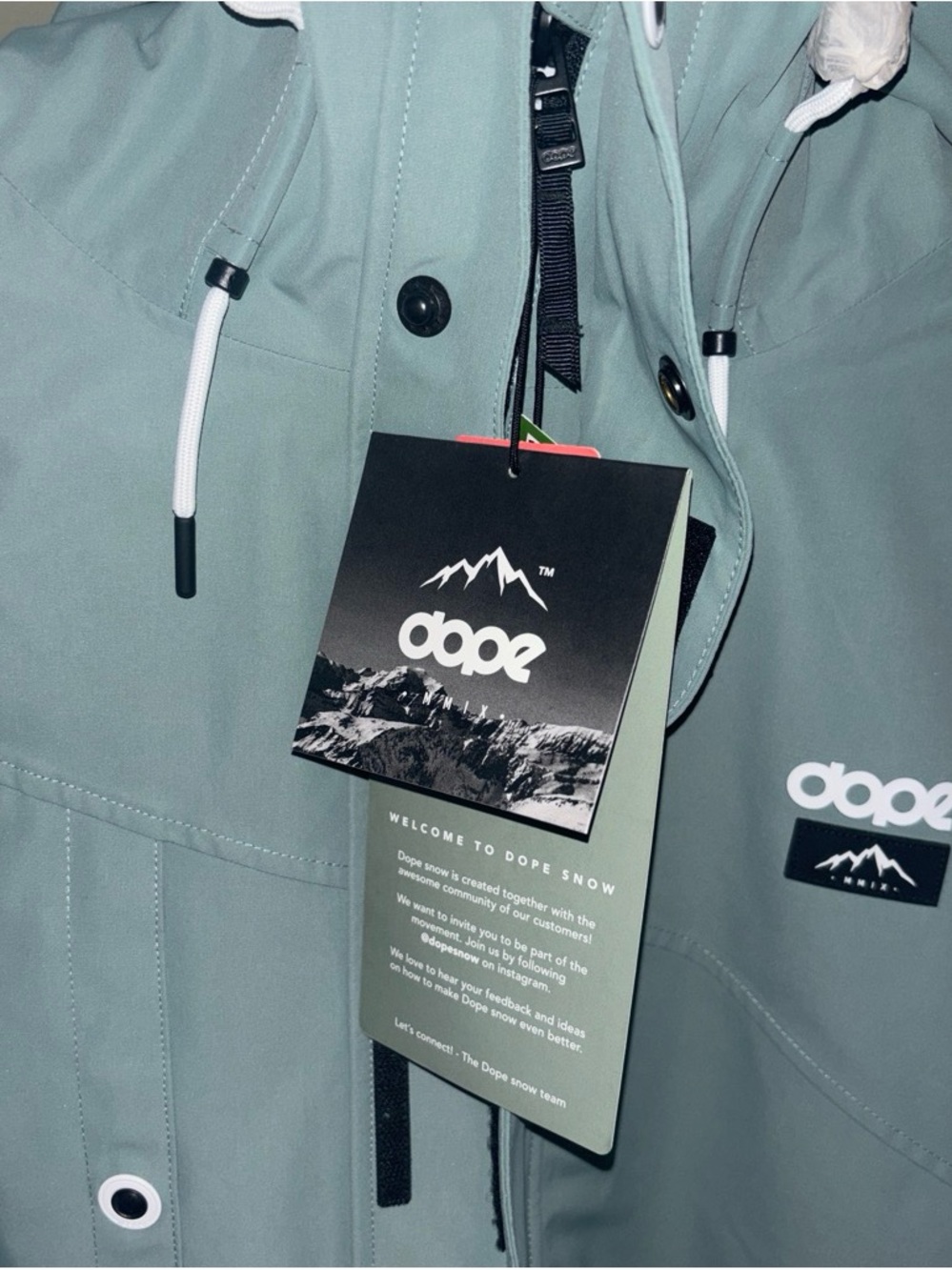 Women’s Sage Green Waterproof Jacket